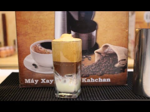 Hướng dẫn Cách làm cà phê bạc xỉu đá ngon - Kahchan