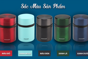 Bình ấu thức ăn không điện,Bình ủ thực phẩm cao cấp Kahchan XFJ5-50 ( màu đen)