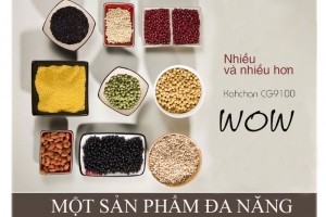 9.Video: Xay đậu tương với 14s bằng máy xay Kahchan 